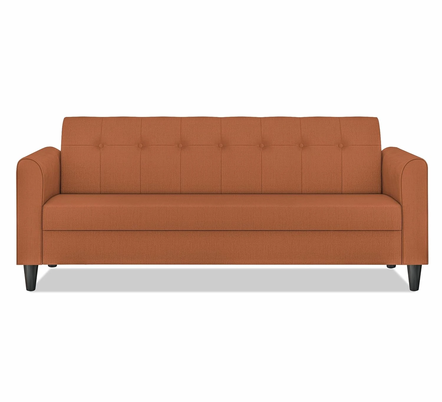 DSR240 B Three seater office and waiting room sofa with button tufted backrest