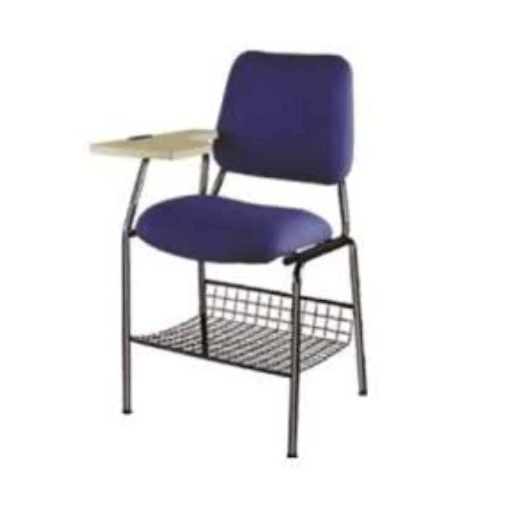 DSR230 Best writing pad chair with under-seat storage basket for classroom