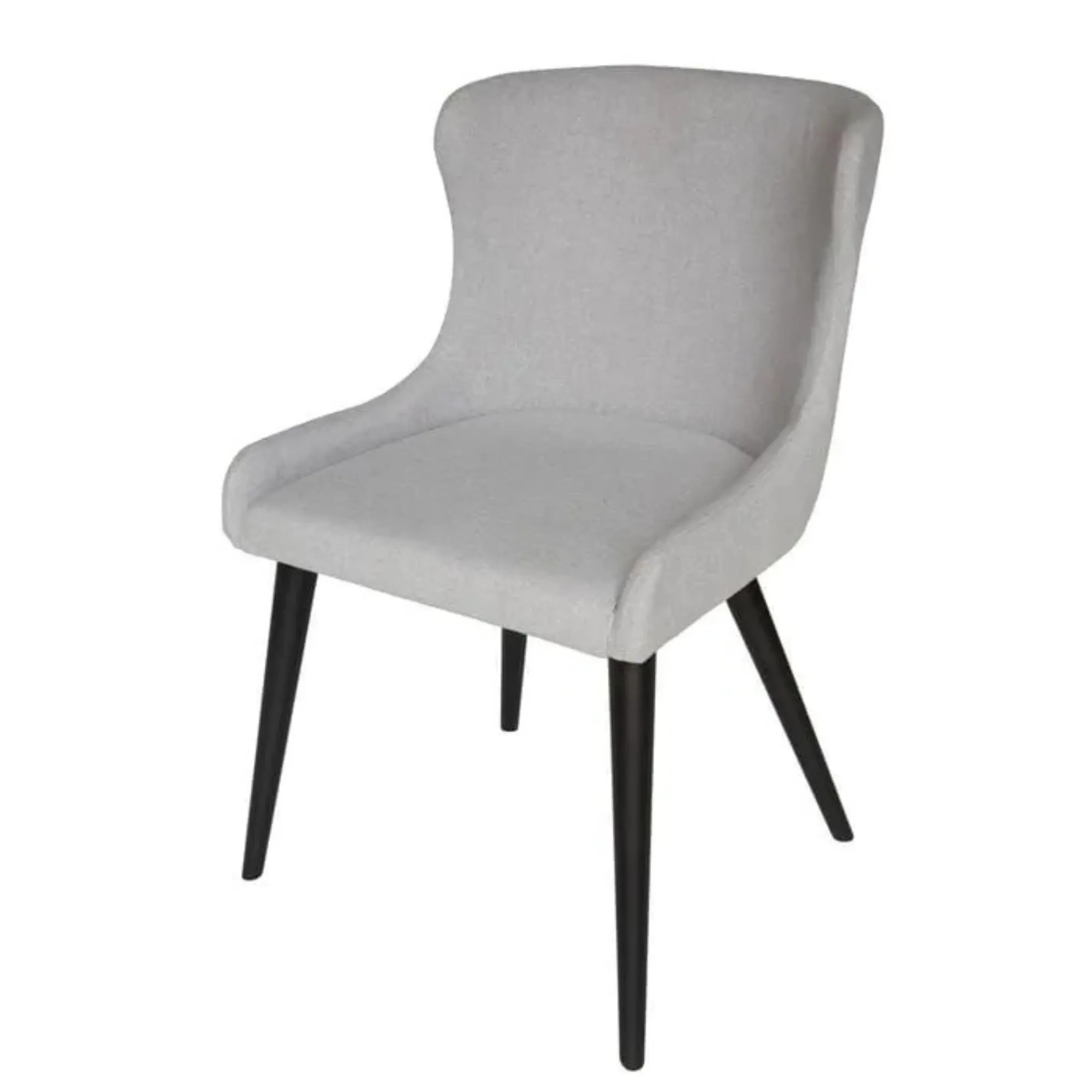 DSR LC107 Comfortable lounge chair with sturdy black legs for stylish living spaces