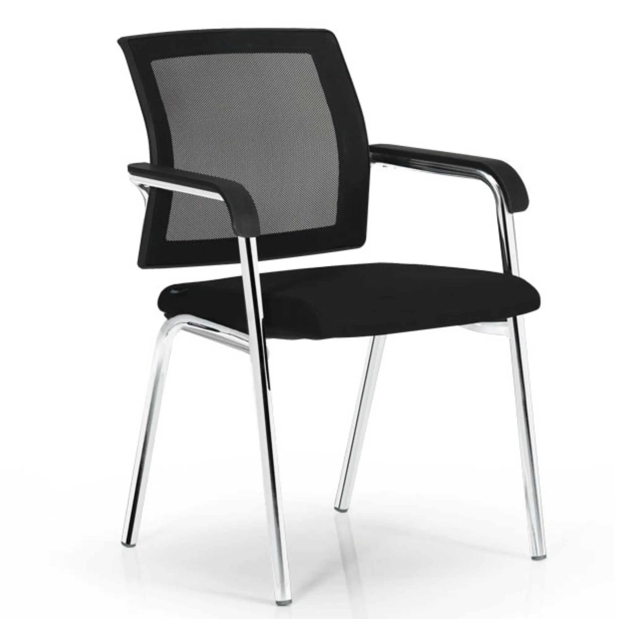 DSR 041 C Affordable Cushioned visitor chair with comfortable armrests for office