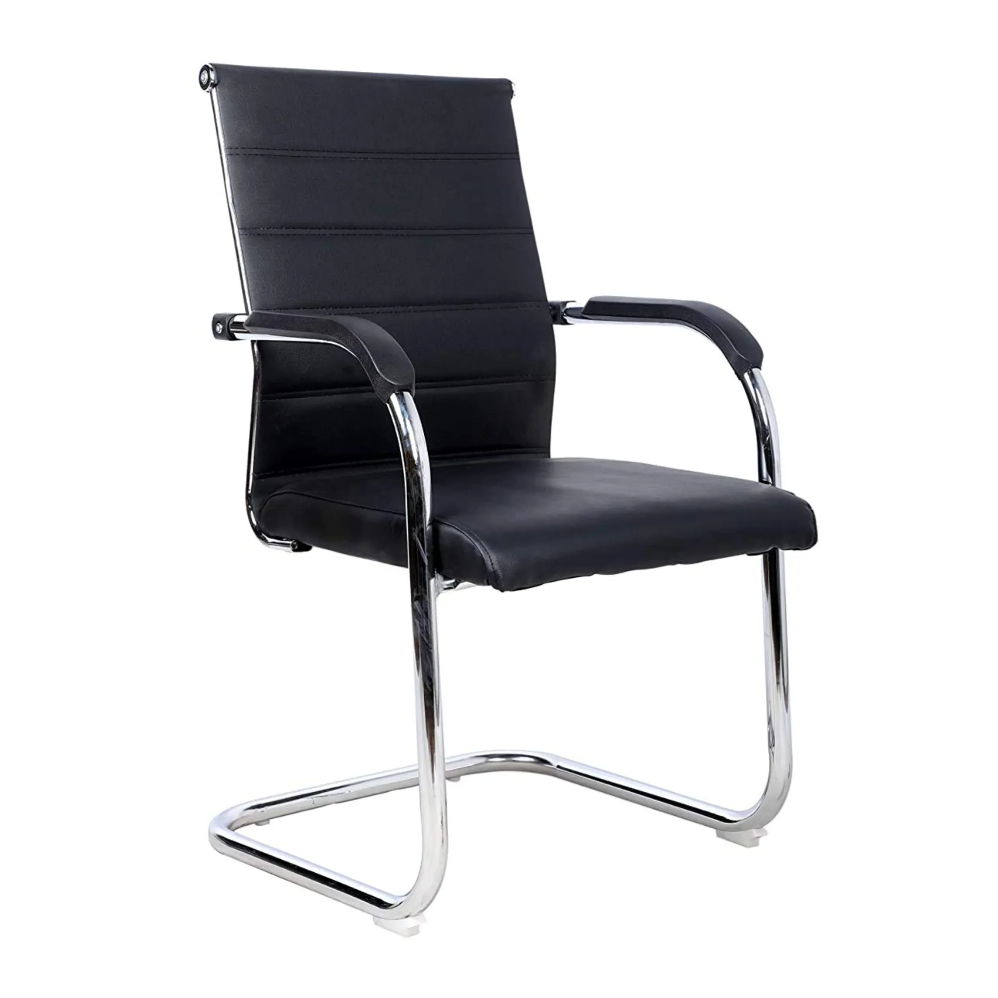 DSR 042 C Buy office visitor chair with sleek finish for waiting room seating