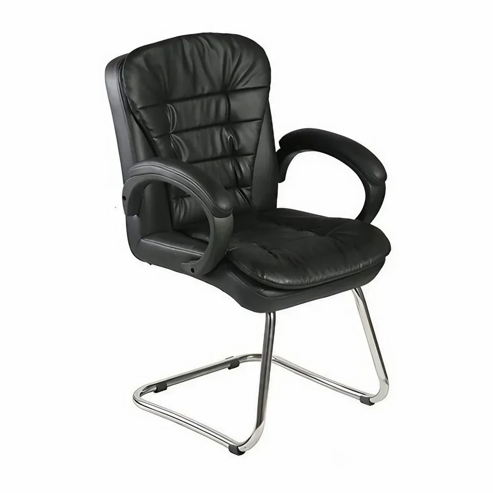 DSR 044 C Stylish visitor chair  with padded armrests for waiting areas
