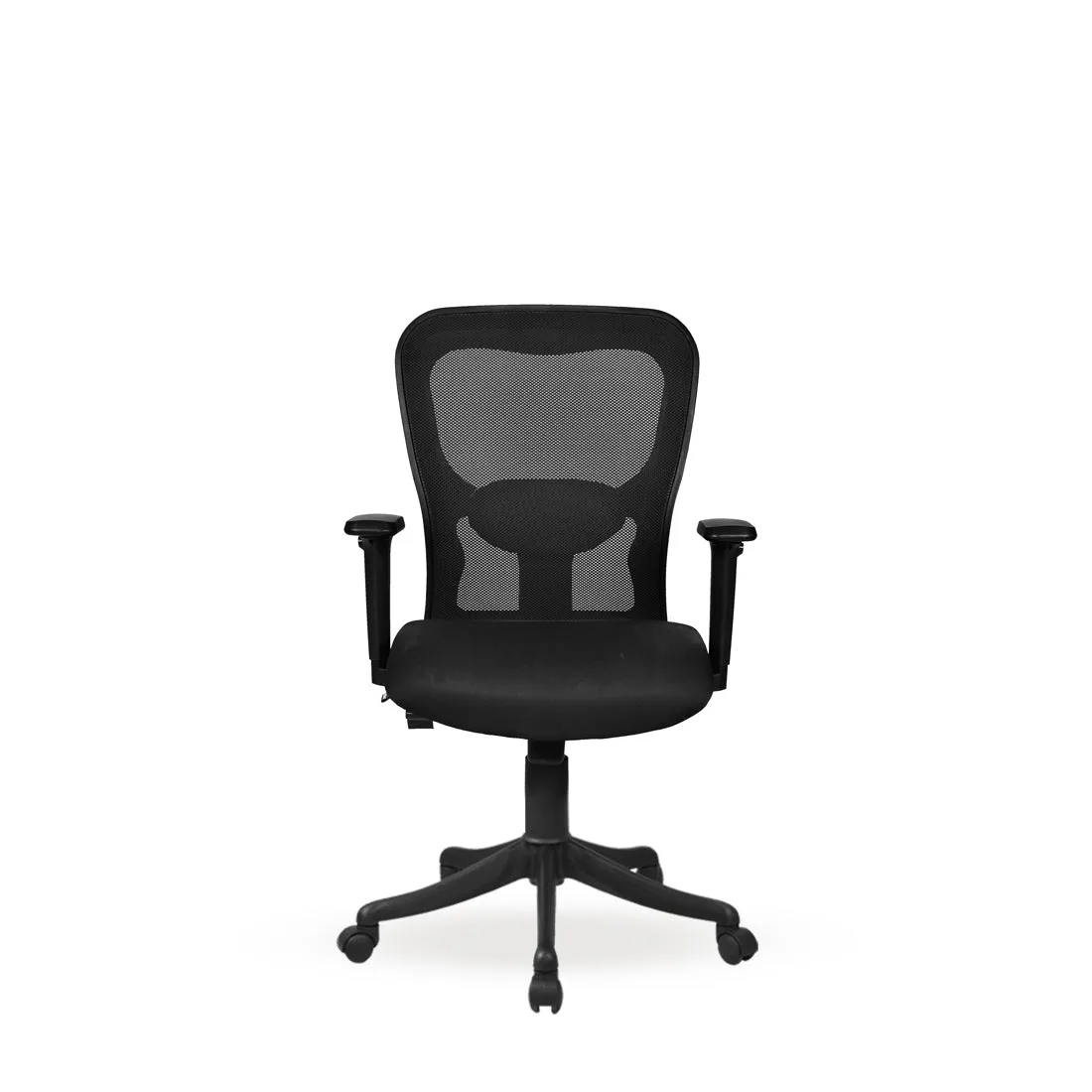 DSR085 Affordable Mesh chair with cushioned seat for remote work with easy movement