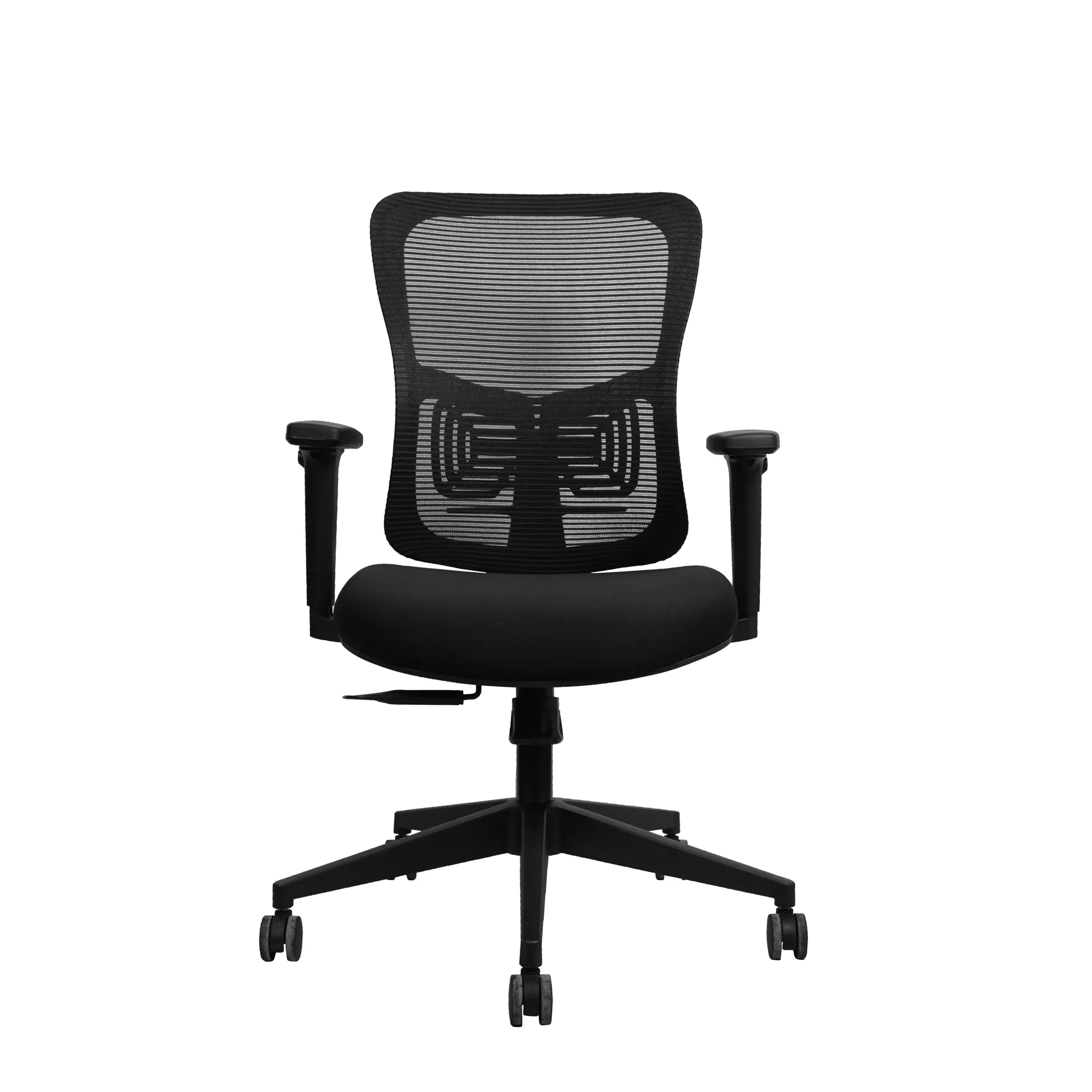 DSR089 comfortable mesh office chair with lumbar support and soft cushioned seat